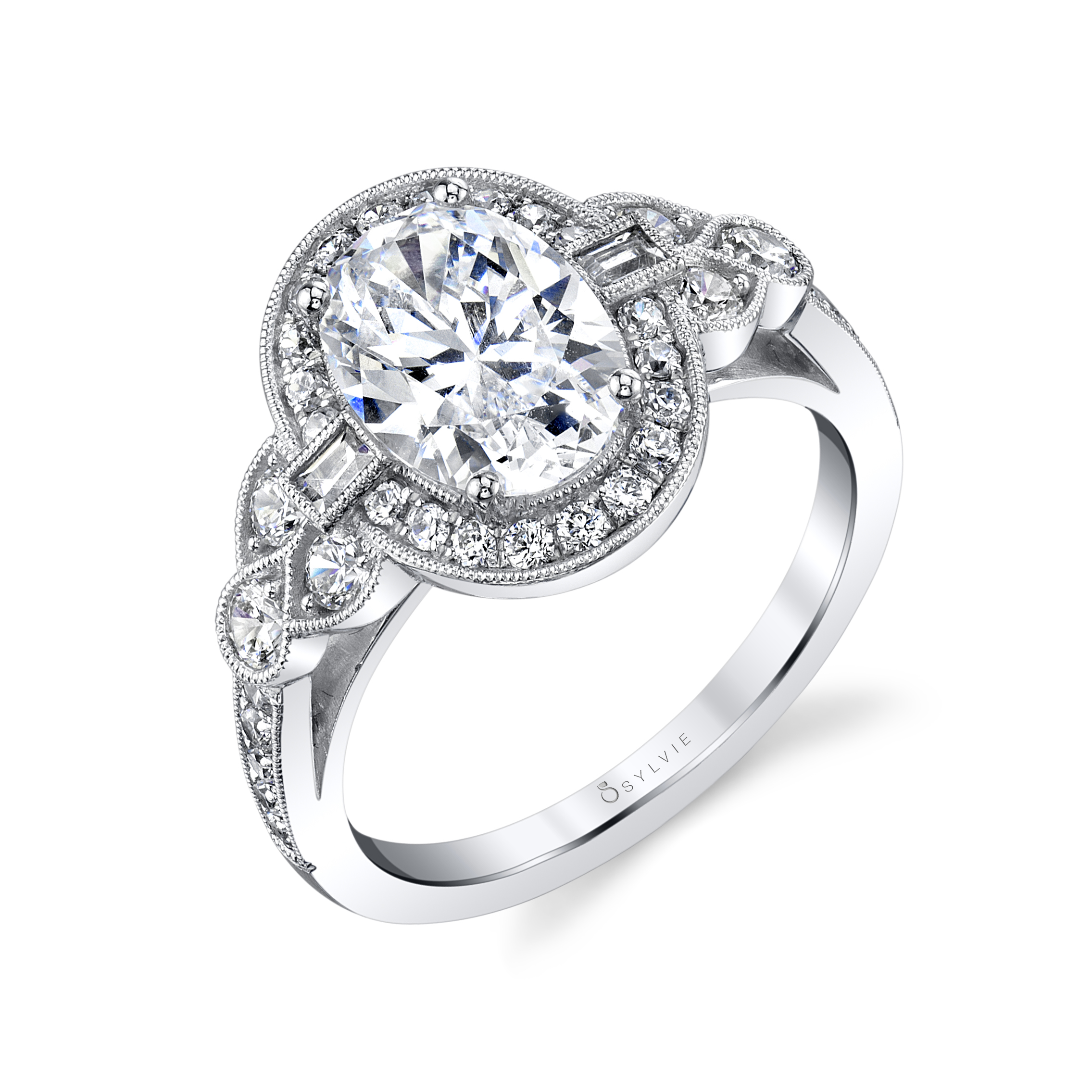 - SYLVIE - OVAL ENGAGEMENT RING
