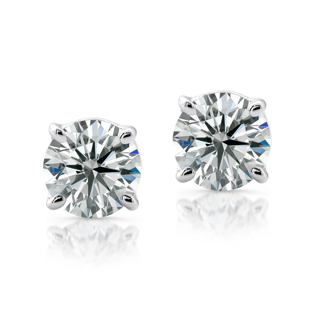 DIAMOND STUDS – 1.20CT ($2599.35) - Beard's Diamonds