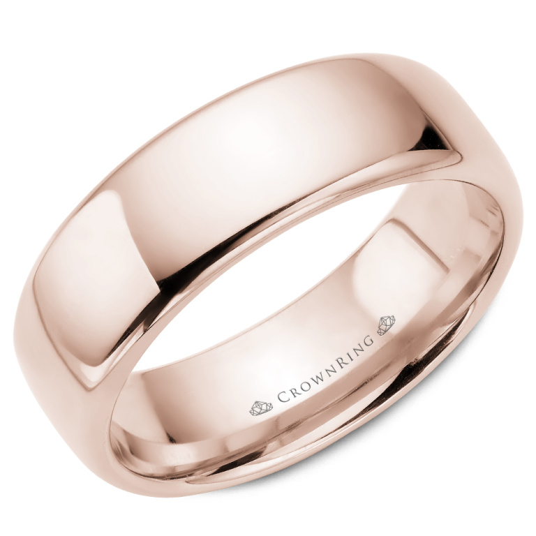 CROWN RING MEN’S WEDDING BAND Beard's Diamonds