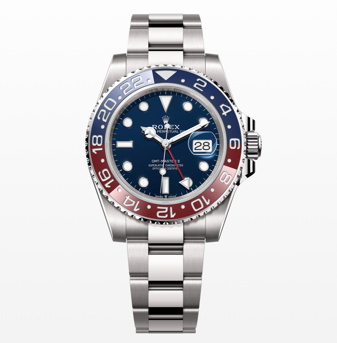 ROLEX GMT-Master II 40MM Oystersteel 126719BLRO - Beard's Diamonds